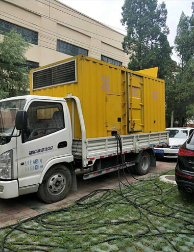 乌当发电车出租-柴油发电机组排烟系统设计要求及其考虑因素